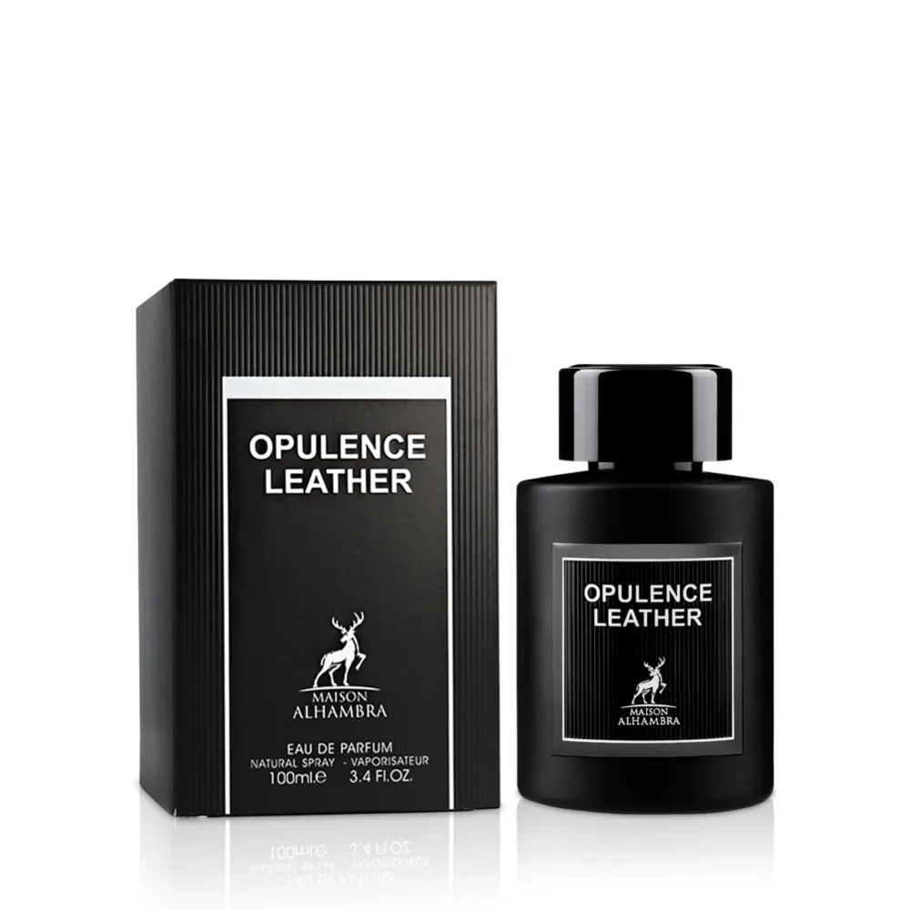 Opulence Leather Eau De Parfum 100ml by Maison Alhambra - Arabic Dubai Perfumes