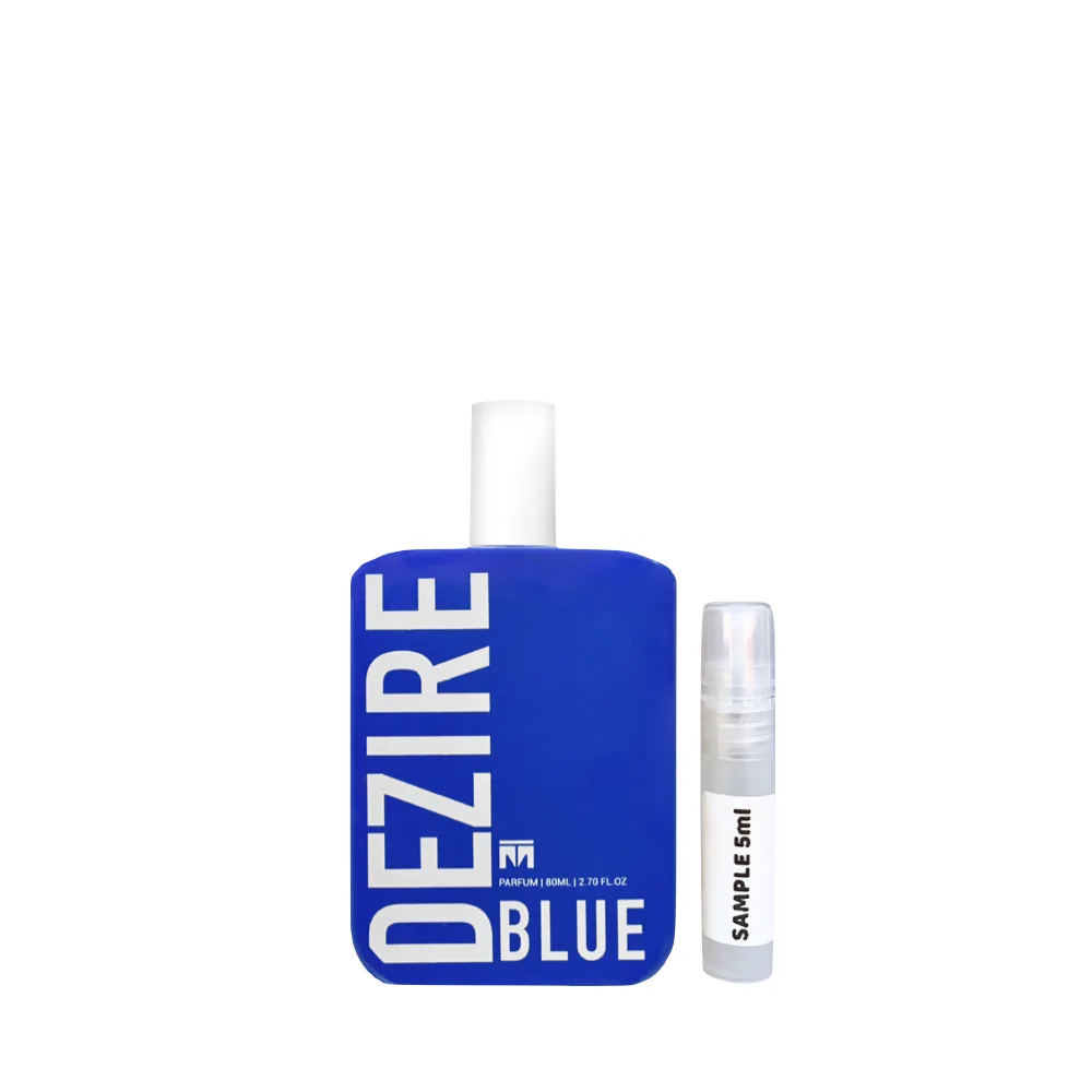 Dezire Blue Eau De Parfum Sample - Motala Perfumes