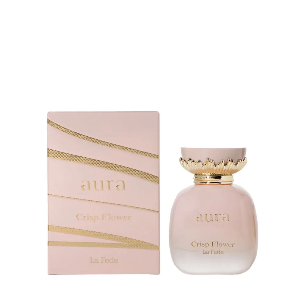 La Fede Aura Crisp Flower Eau De Parfum 100ml by Khadlaj Perfumes - Arabic Dubai Perfumes