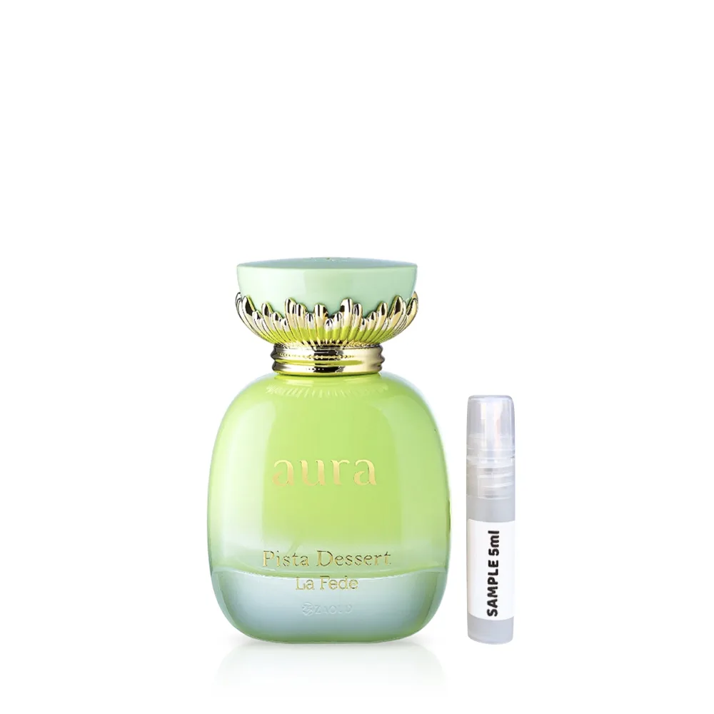 La Fede Aura Pista Dessert Eau De Parfum Sample 5ml by Khadlaj Perfumes - Arabic Dubai Perfumes