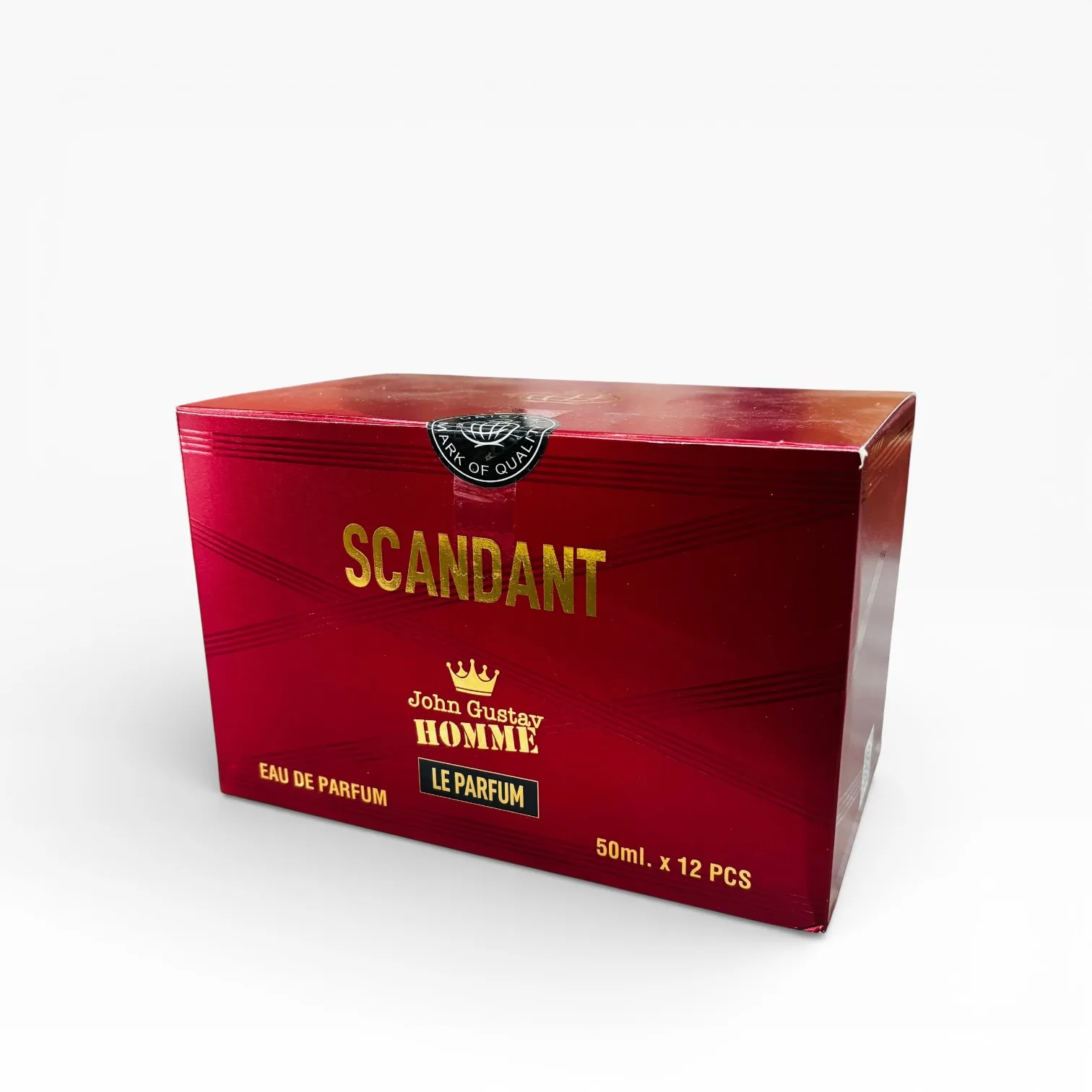 12 x Scandant John Gustav Homme Le Parfum Eau De Parfum 50ml by Fragrance World - Arabic Dubai Perfumes