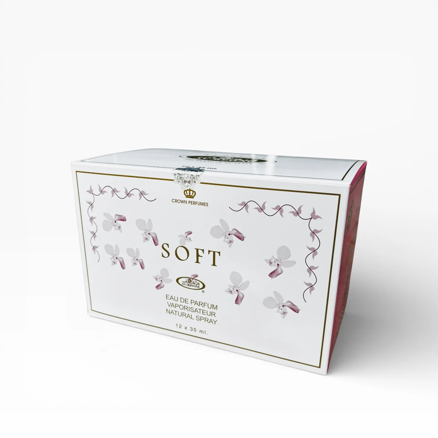 12 x Soft Eau De Parfum 35ml by Al-Rehab Crown Perfumes