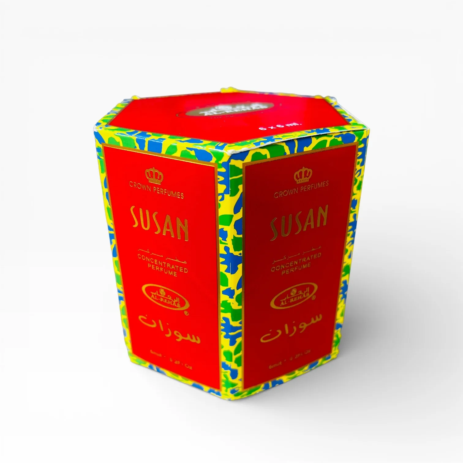 6-Pack Susan Crown Perfumes Oil Perfume 6ml by Al-Rehab - Arabic Dubai Perfumes