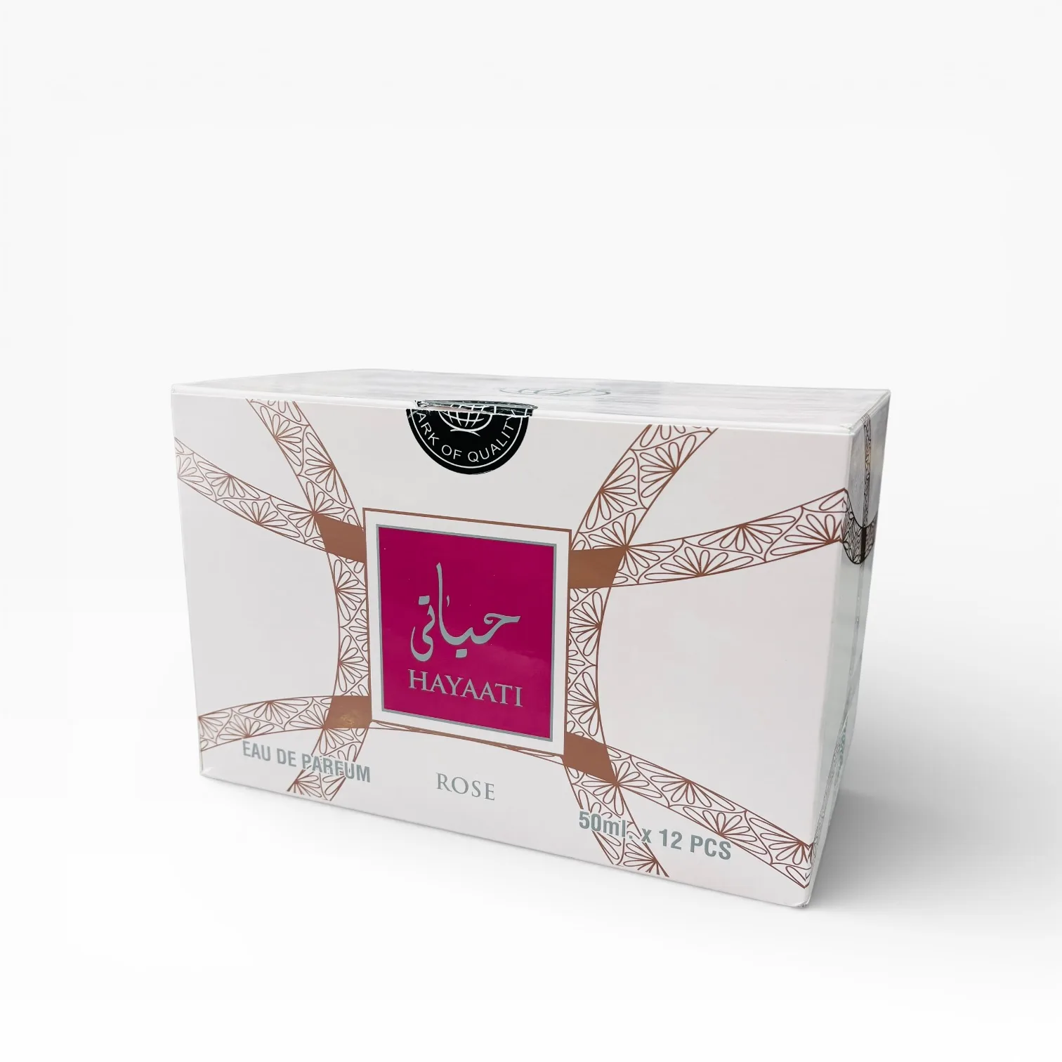12 x Hayaati Rose Eau De Parfum 50ml by Fragrance World - Arabic Dubai Perfumes