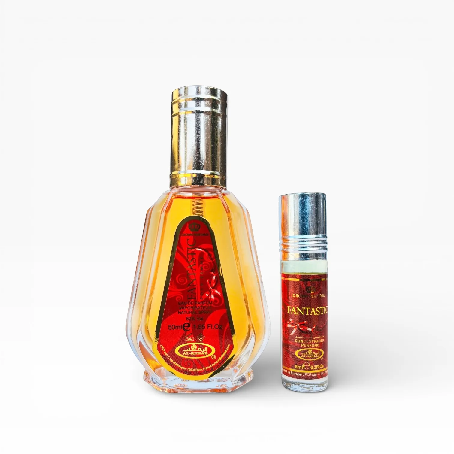 Fantastic 2-in-1 Perfume Combo by Al-Rehab Crown Perfumes - Arabic Dubai Perfumes