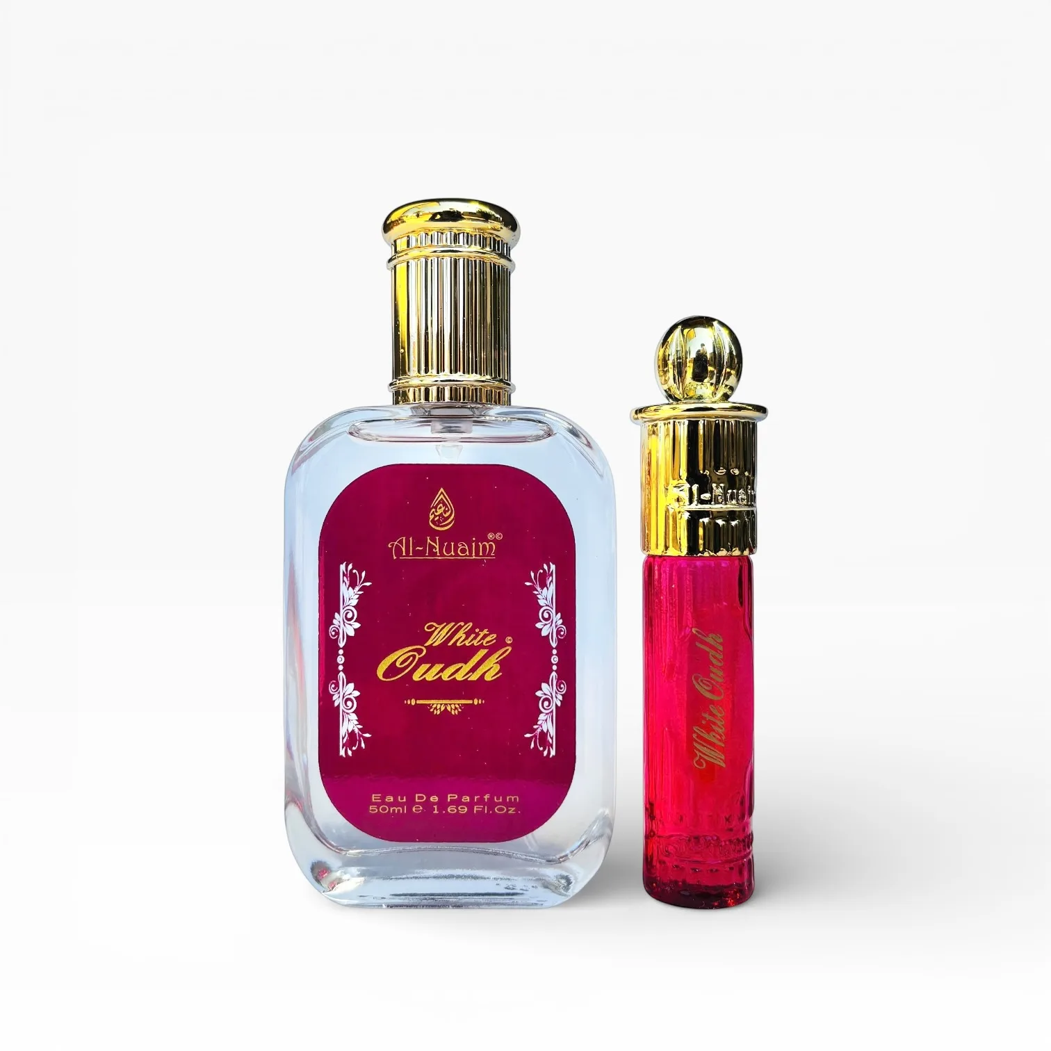 White Oudh Red 2-in-1 Perfume Combo by Al-Nuaim - Arabic Dubai Perfumes