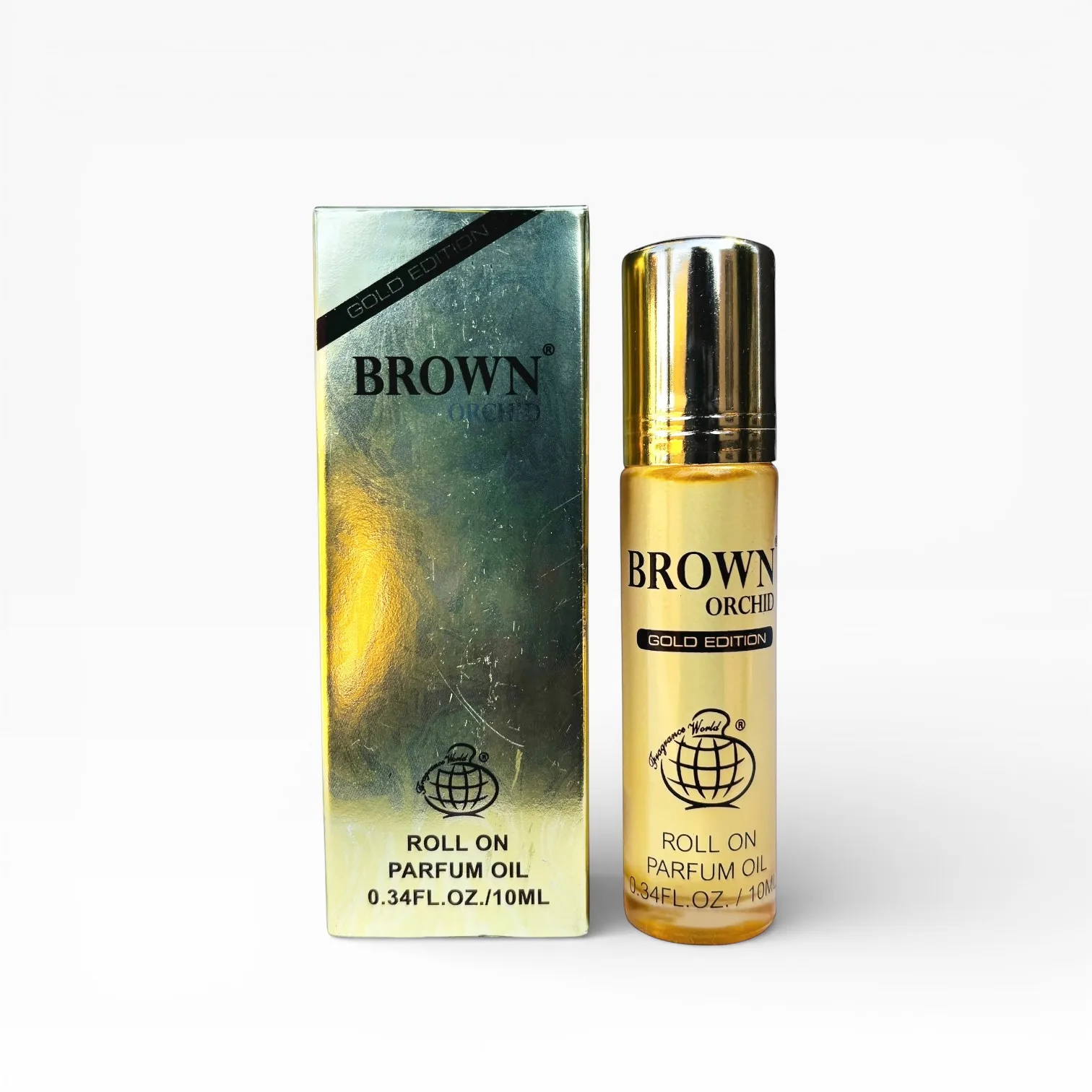 Brown Orchid Gold Edition Concentrated Oil Perfume 10ml by Fragrance World