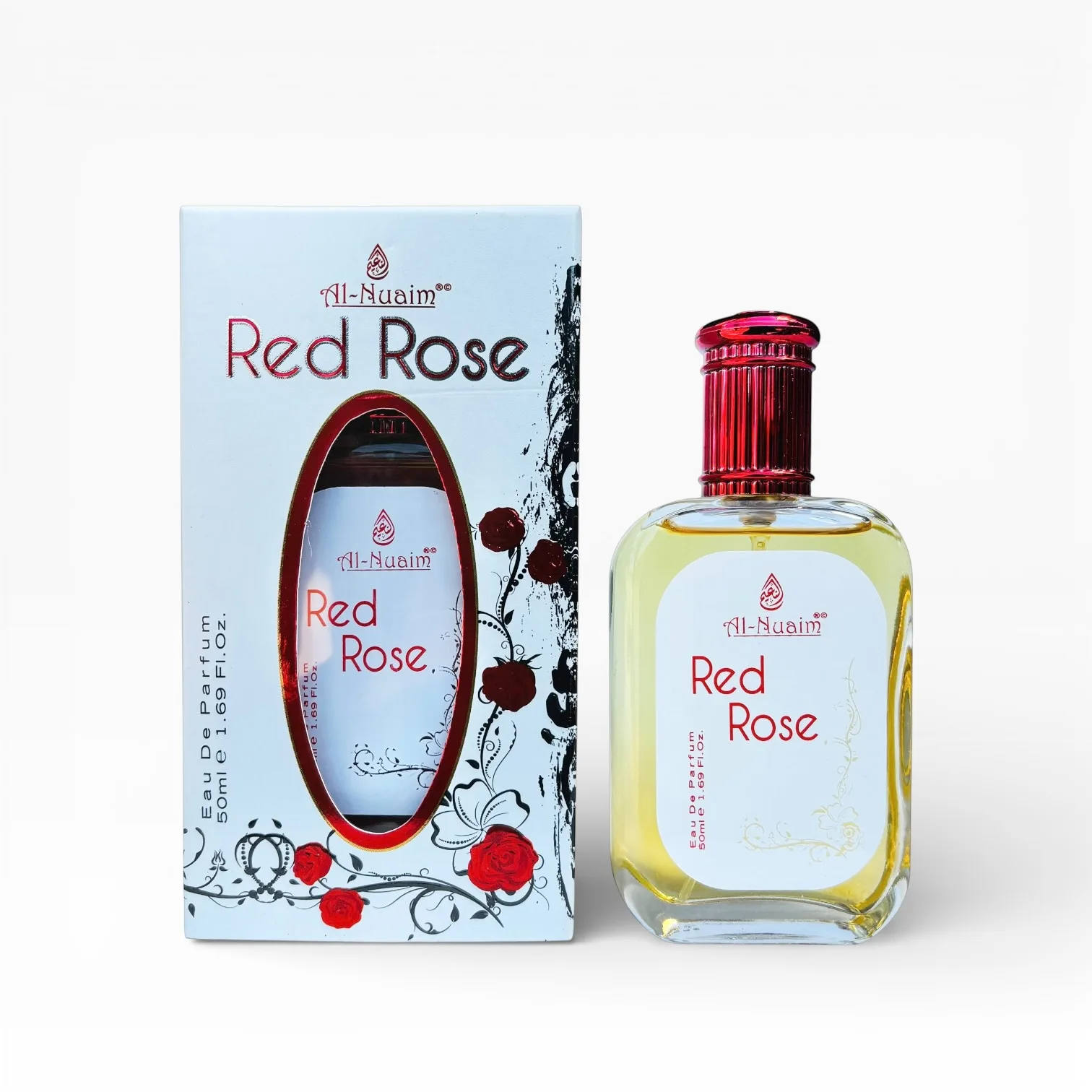 Red Rose Eau De Parfum 50ml by Al-Nuaim  - Arabic Dubai Perfumes