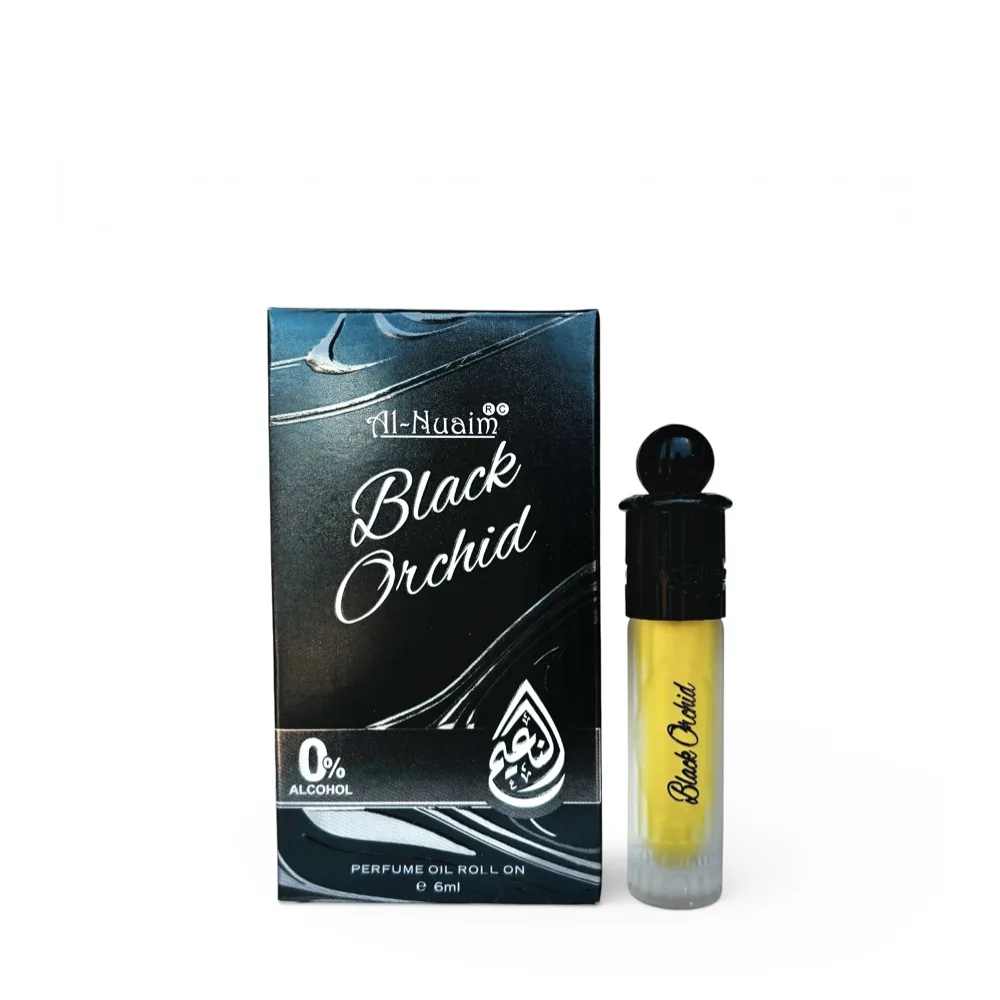 Black Orchid Concentrated Oil Perfume 6ml by Al-Nuaim - Arabic Dubai Perfumes