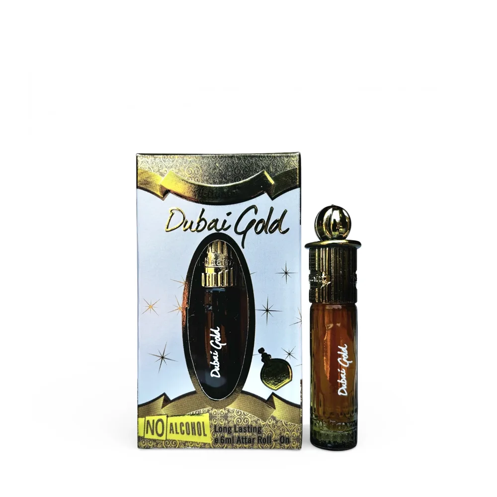 Dubai Gold Concentrated Oil Perfume 6ml by Al-Nuaim - Arabic Dubai Perfumes