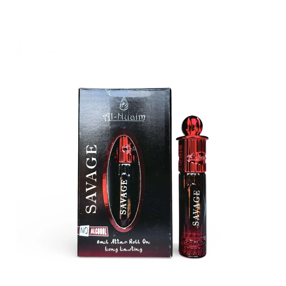 Savage Concentrated Oil Perfume 6ml by Al-Nuaim - Arabic Dubai Perfumes