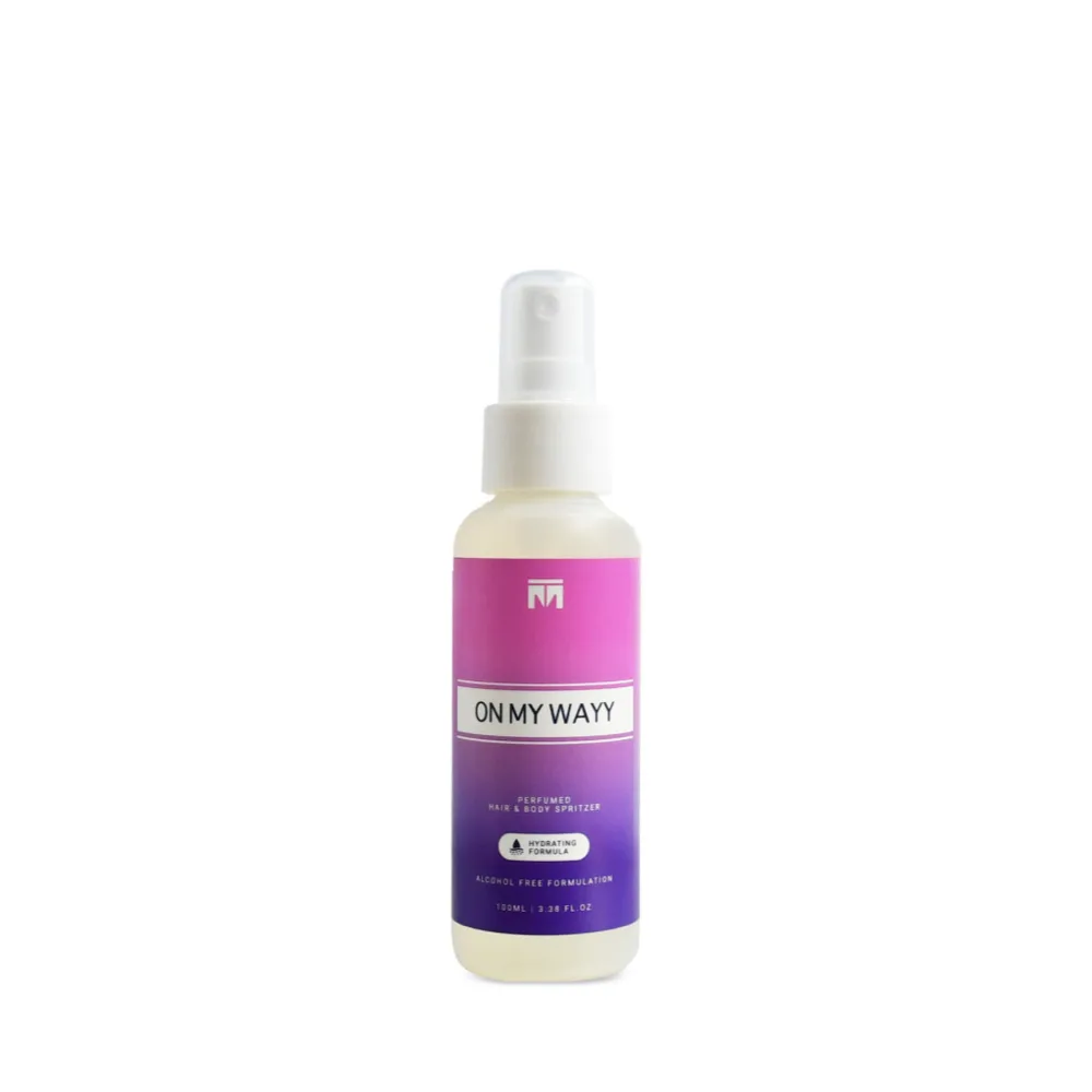 On My Wayy Perfumed Body Mist Spritzer 100ml by Motala Perfumes
