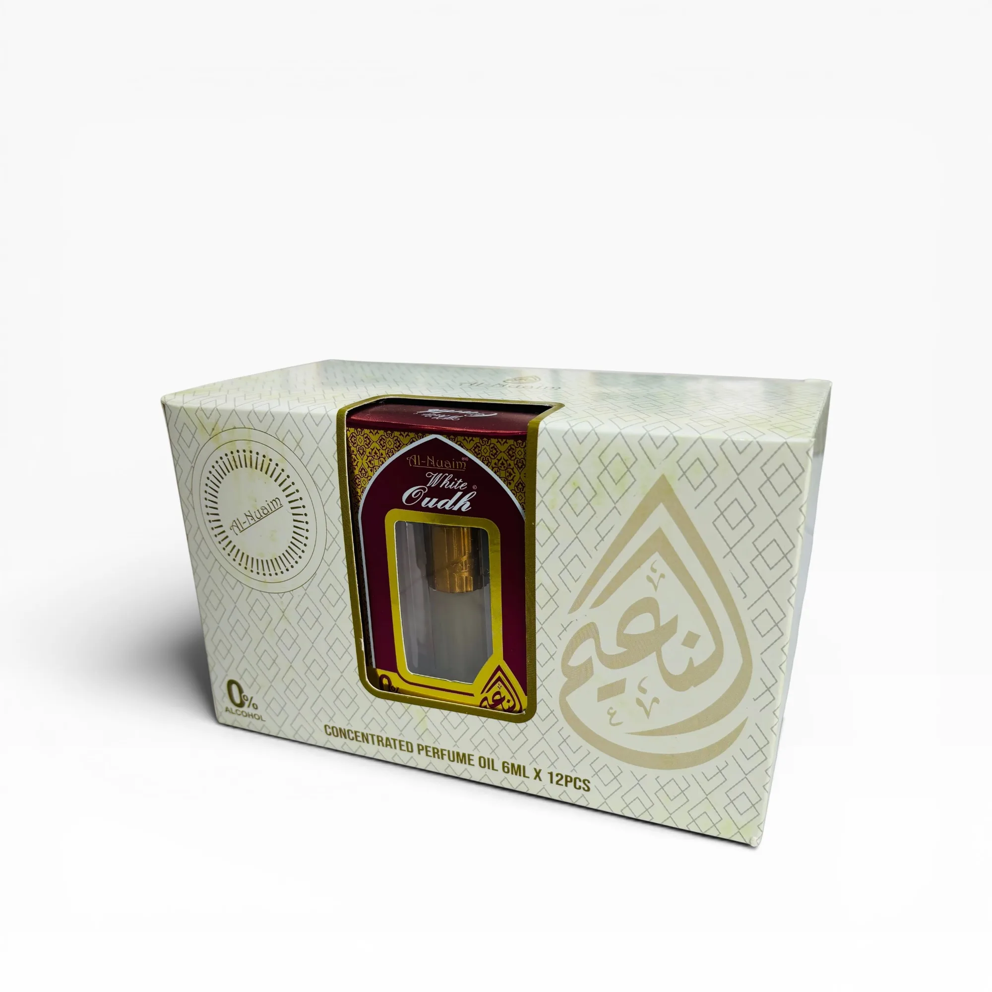 12 x White Oudh Concentrated Oil Parfum 6ml by Al-Nuaim