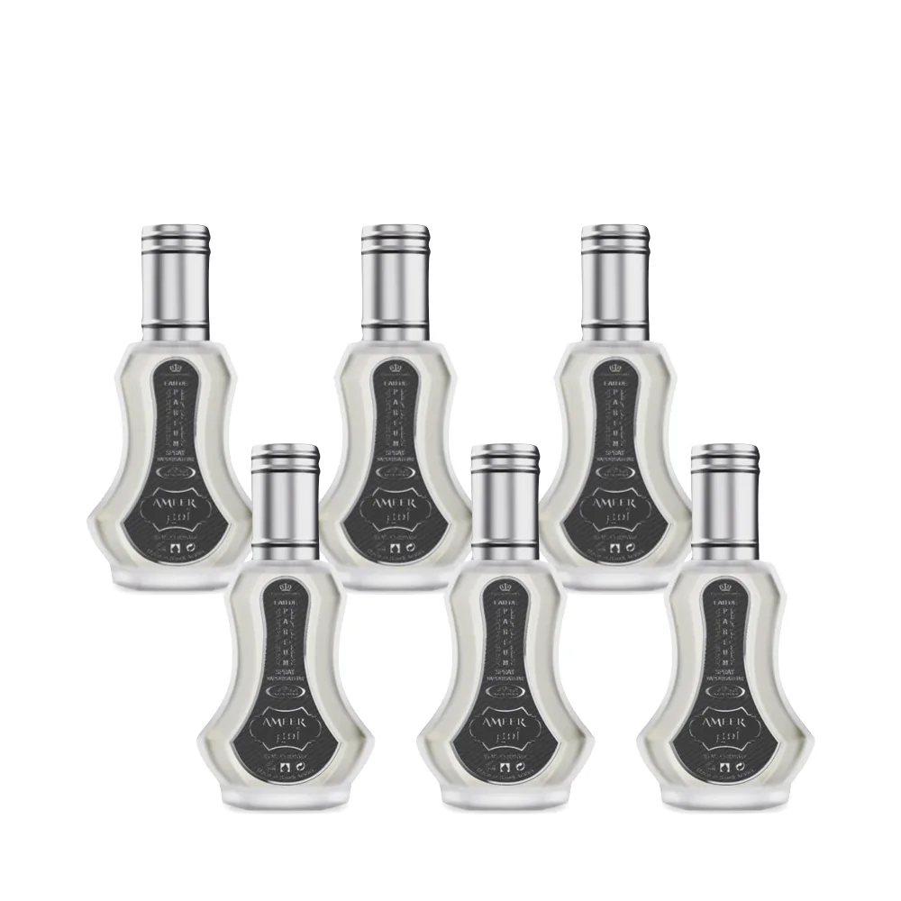 6-Pack Ameer Eau De Parfum 35ml by Al-Rehab Crown Perfumes - Arabic Dubai Perfumes