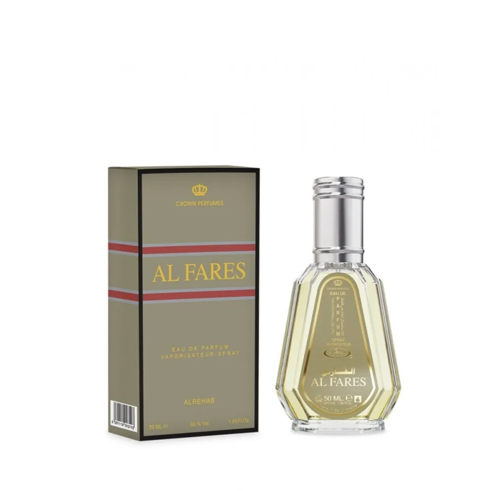 Al Fares Eau De Parfum 50ml by Al-Rehab Crown Perfumes - Arabic Dubai Perfumes