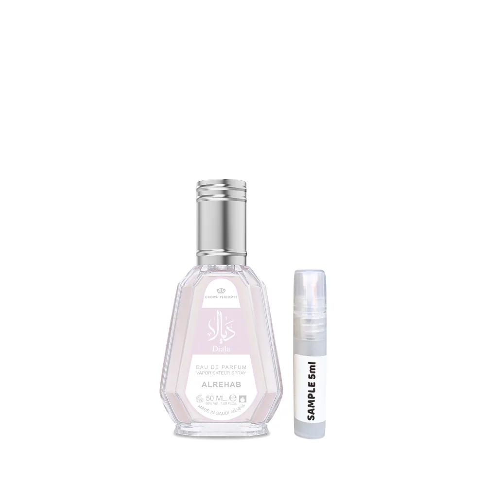 Diala Eau De Parfum Sample by Al-Rehab Crown Perfumes - Arabic Dubai Perfumes