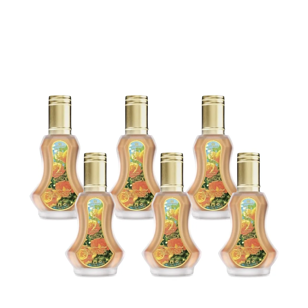 6-Pack Bakhour Eau De Parfum 35ml by Al-Rehab Crown Perfumes - Arabic Dubai Perfumes