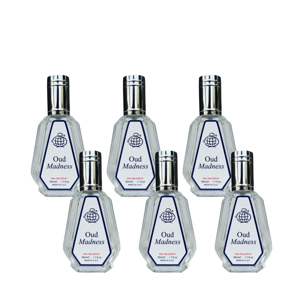 6-Pack Oud Madness Eau De Parfum 50ml - Fragrance World