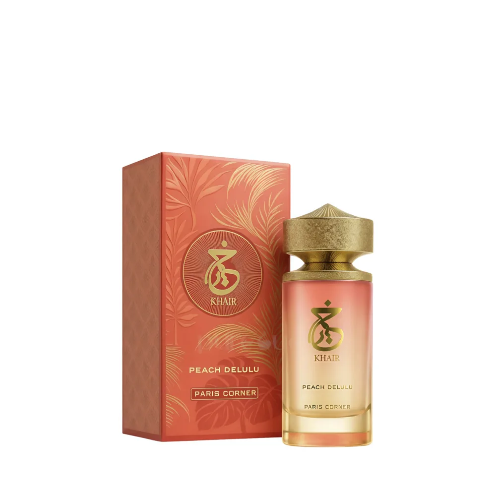 Khair Peach Delulu Eau De Parfum 100ml by Paris Corner - Arabic Dubai Perfumes