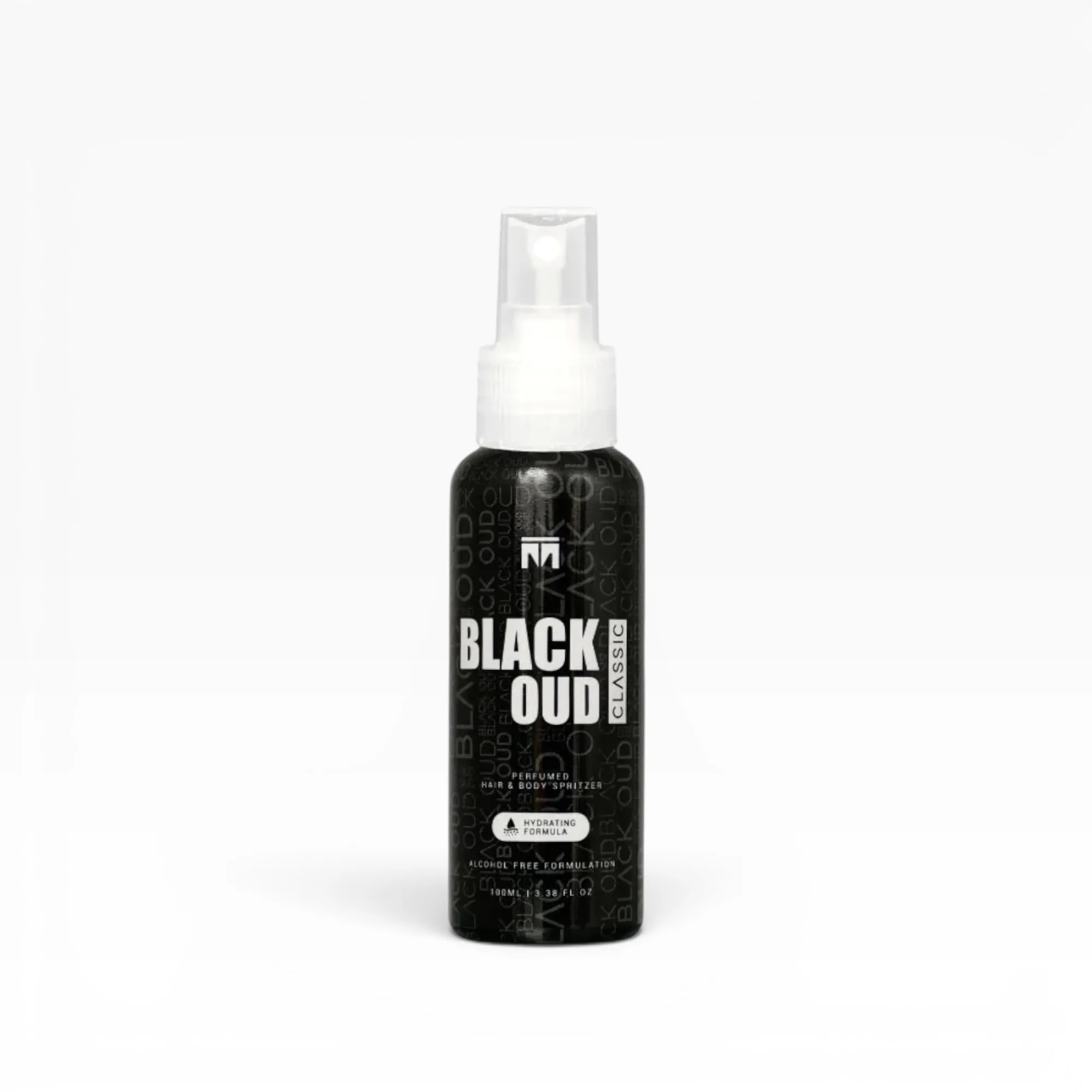 Black Oud Perfumed Body Mist Spritzer 100ml by Motala Perfumes