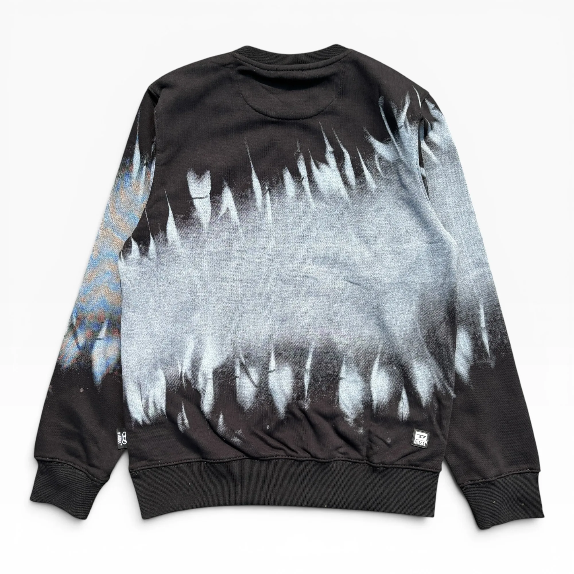 Iron Frost Black Crew Neck Sweatshirt - Diesel