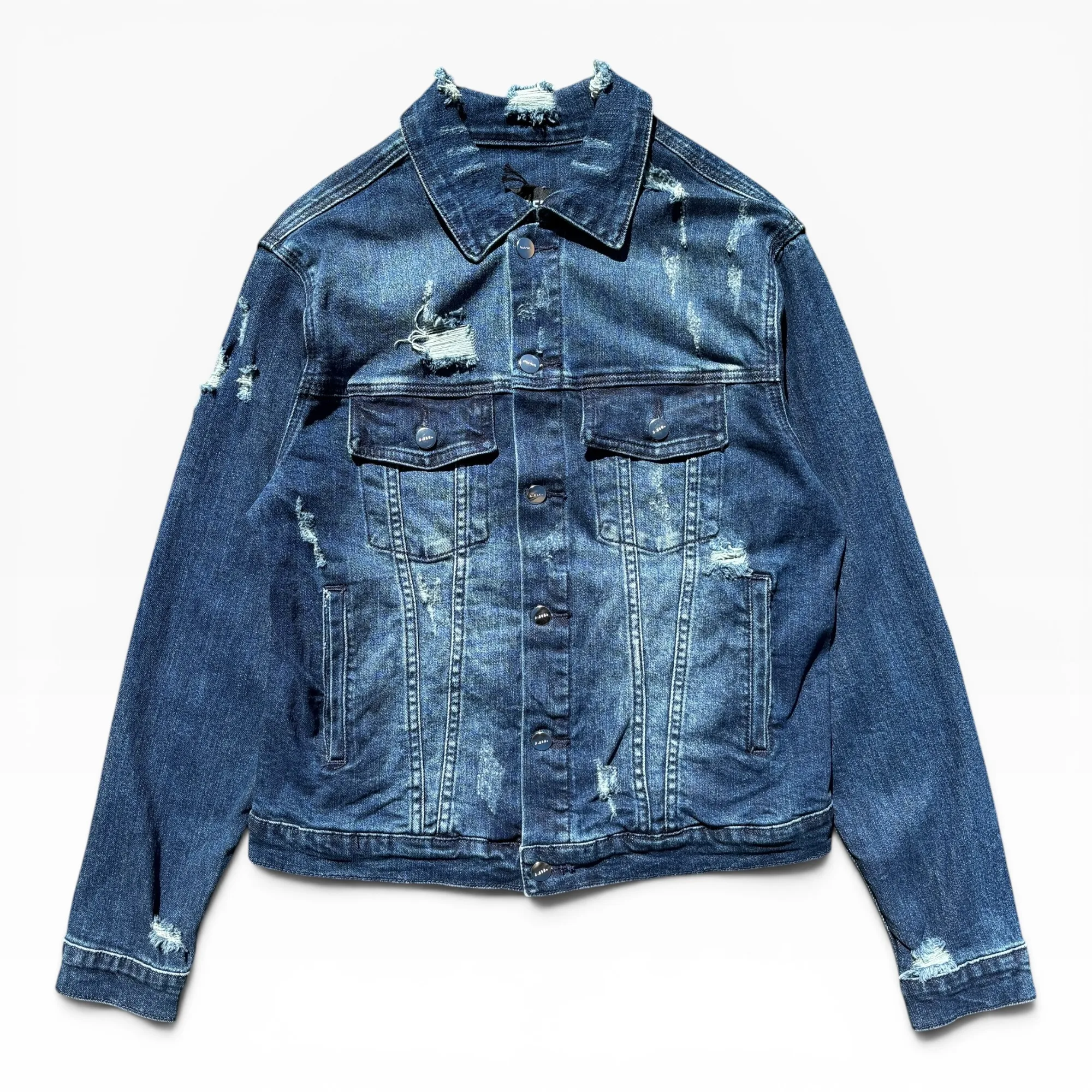 DSL Industrial Spec Type Trucker Denim Jacket - Diesel