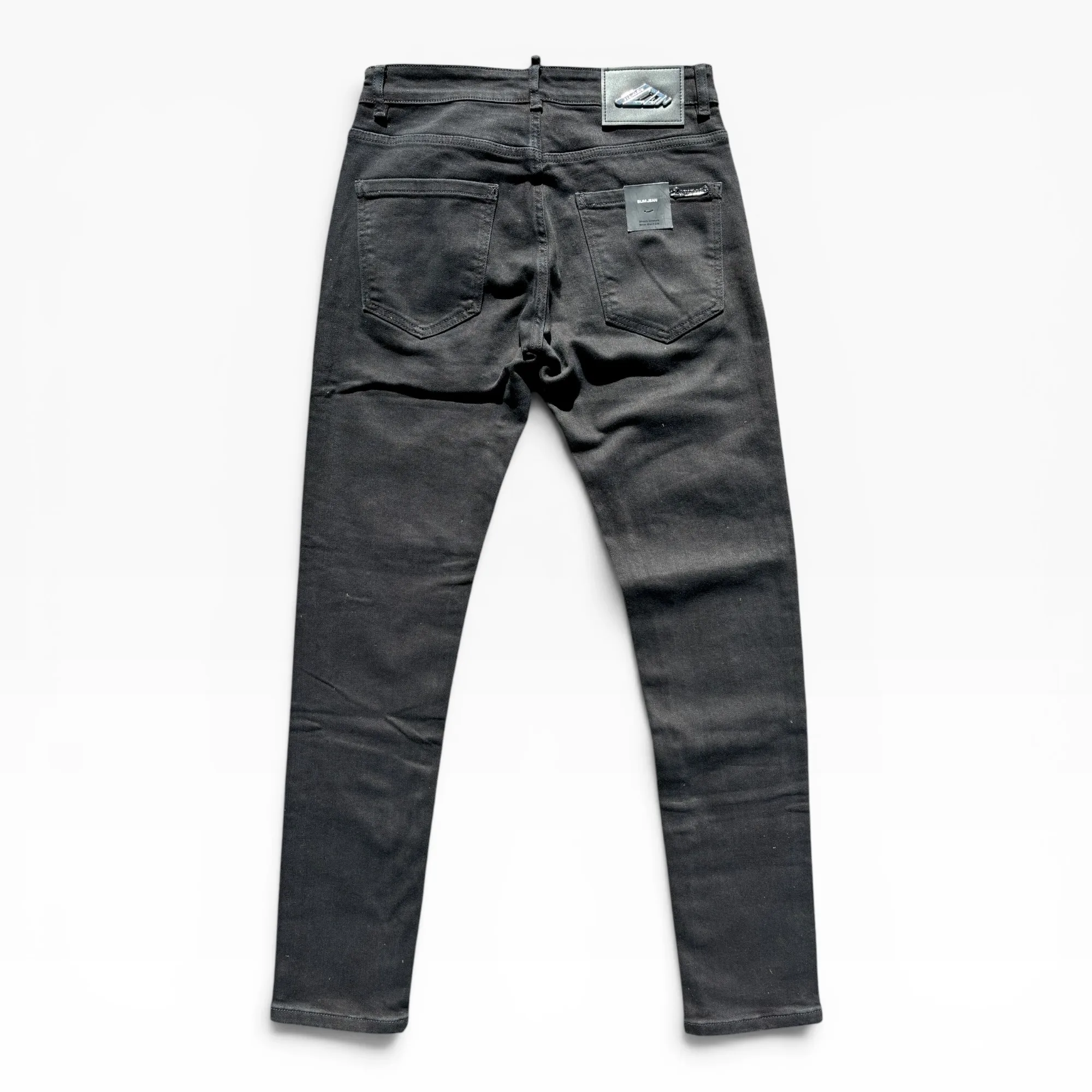 Carbon Peak Black Denim Jeans by DSquared2