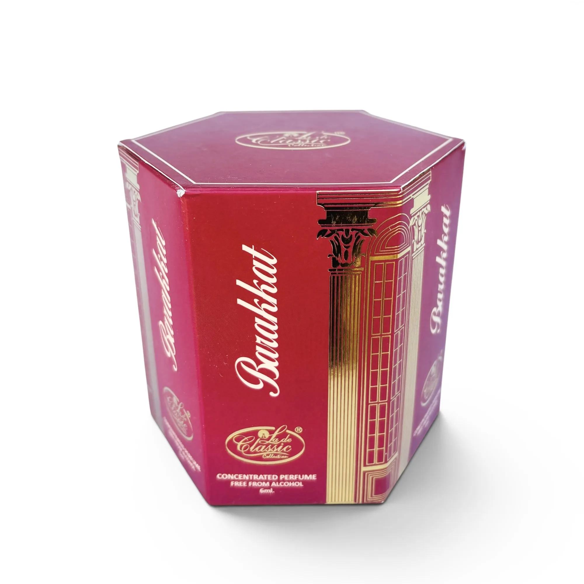 6-Pack Barakkat Oil Perfume 6ml by Lade Classic  - Arabic Dubai Perfumes