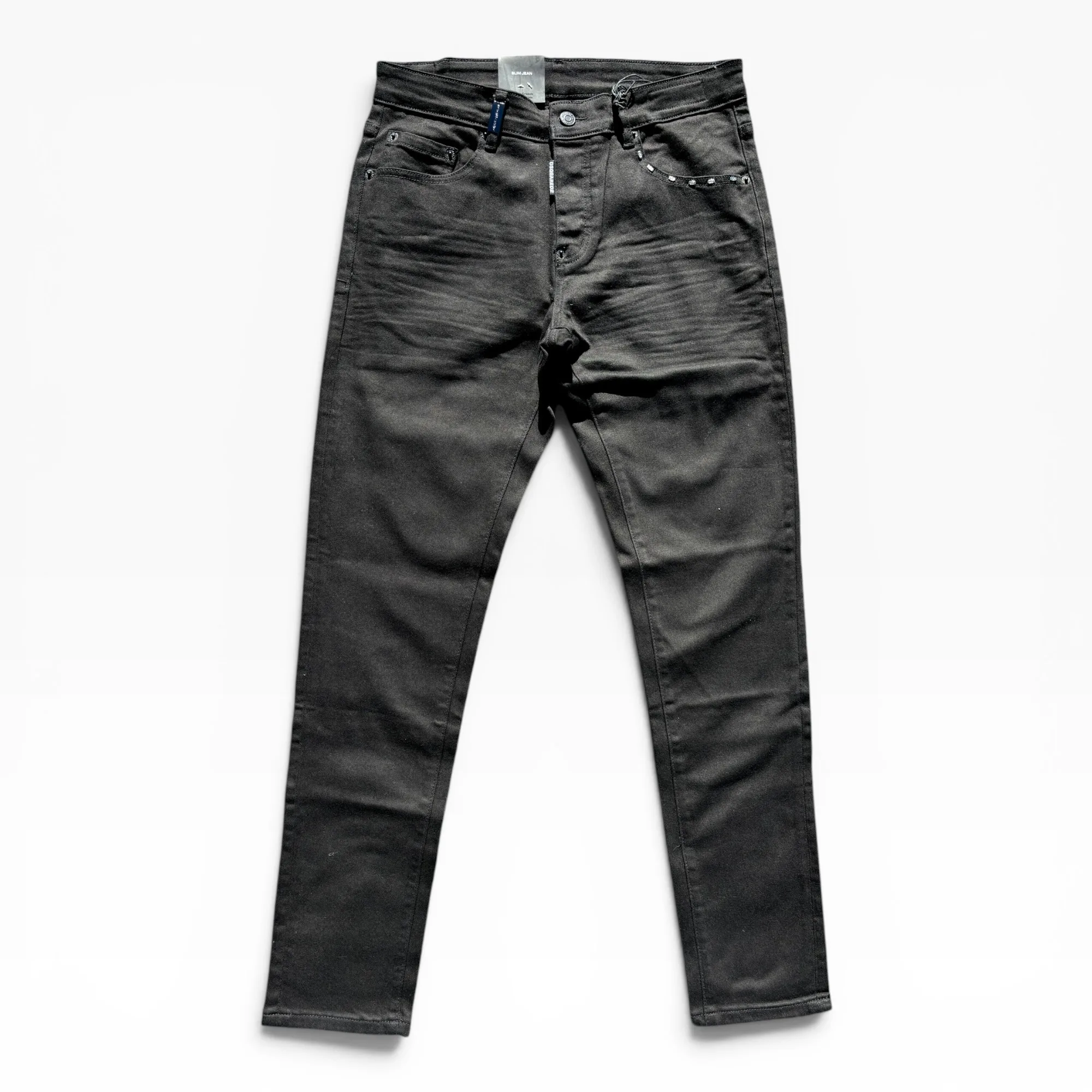 Onyx Rebel Black Denim Jeans by DSquared2