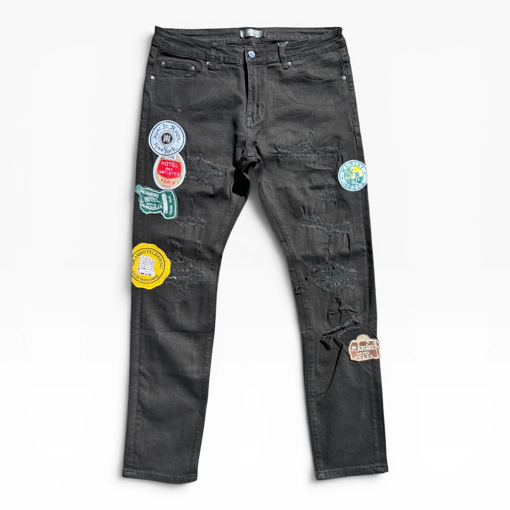 Global Nomad Black Denim Jeans - Amiri
