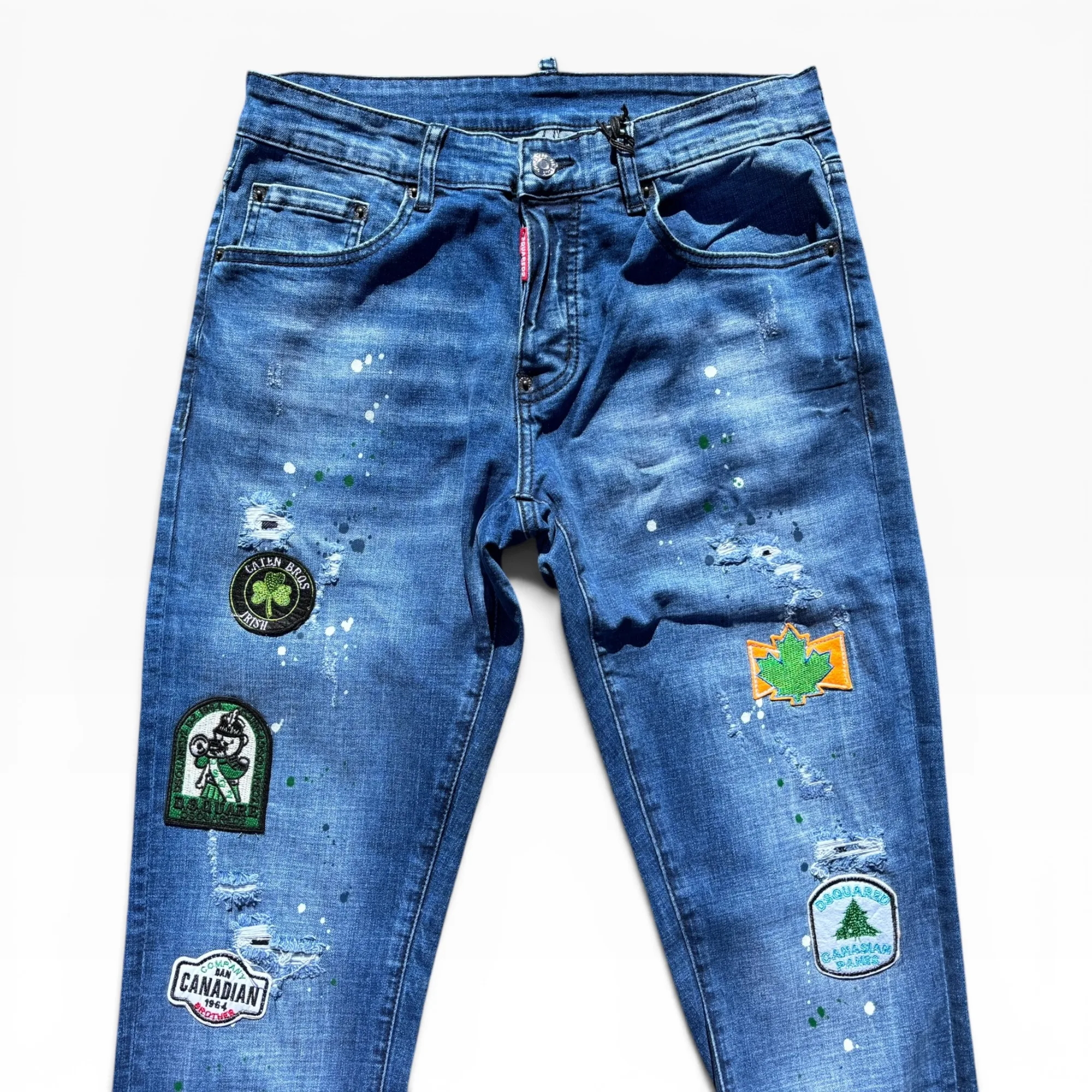 Northern Painter Blue Denim Jeans by DSquared2