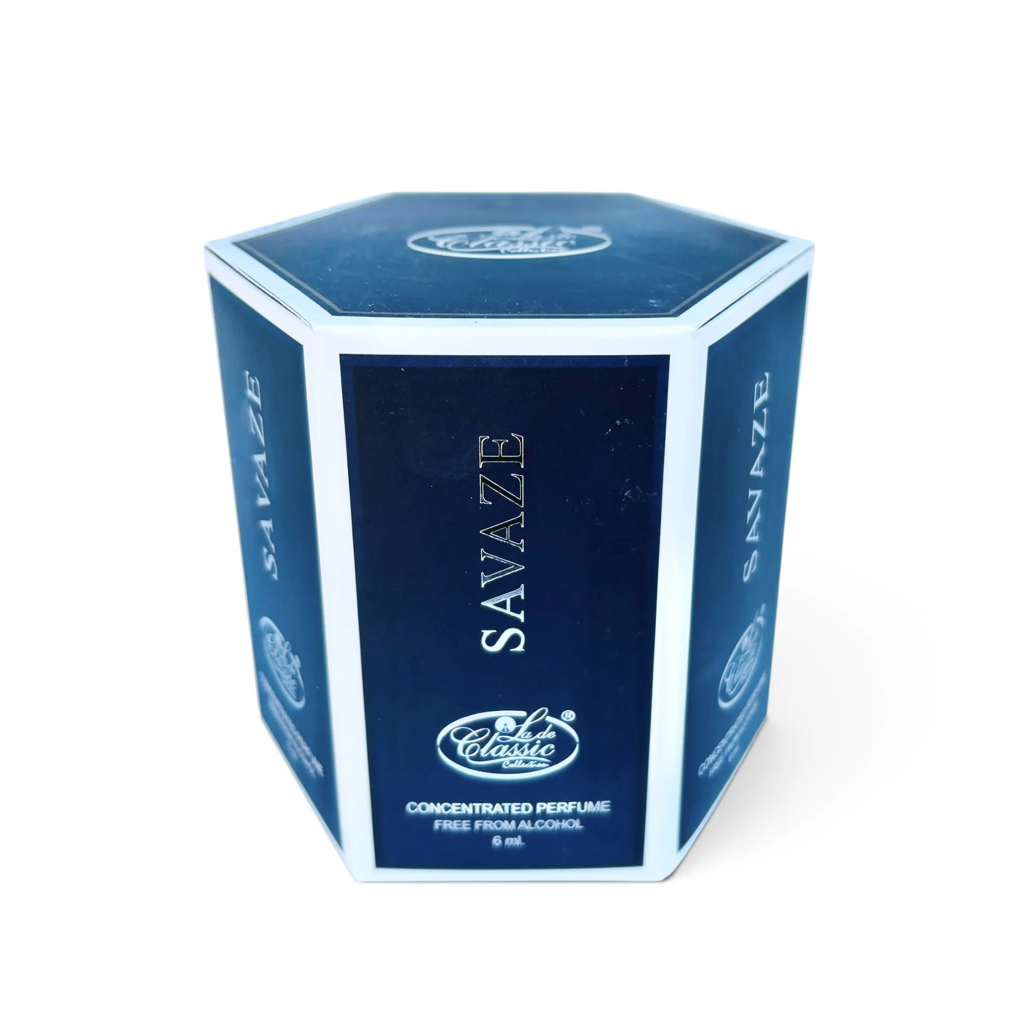 6-Pack Savaze Oil Perfume 6ml by Lade Classic  - Arabic Dubai Perfumes