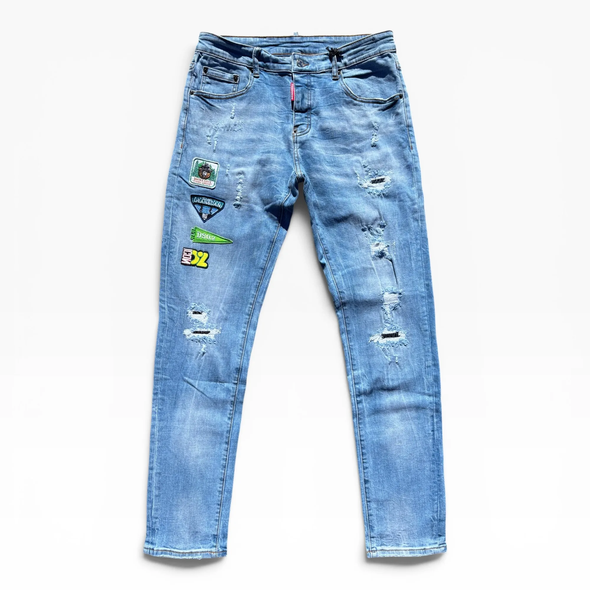 Heritage Souvenir Blue Denim Jeans by DSquared2