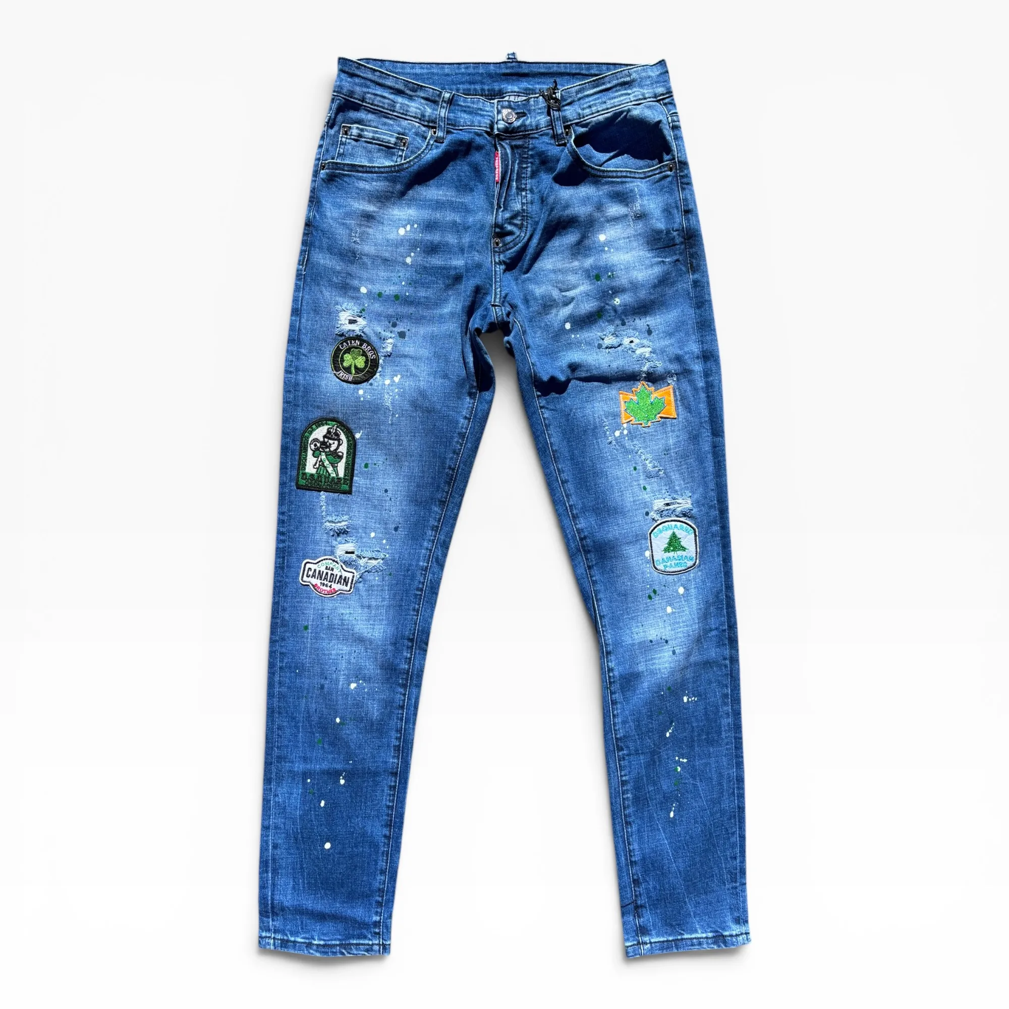 Northern Painter Blue Denim Jeans by DSquared2
