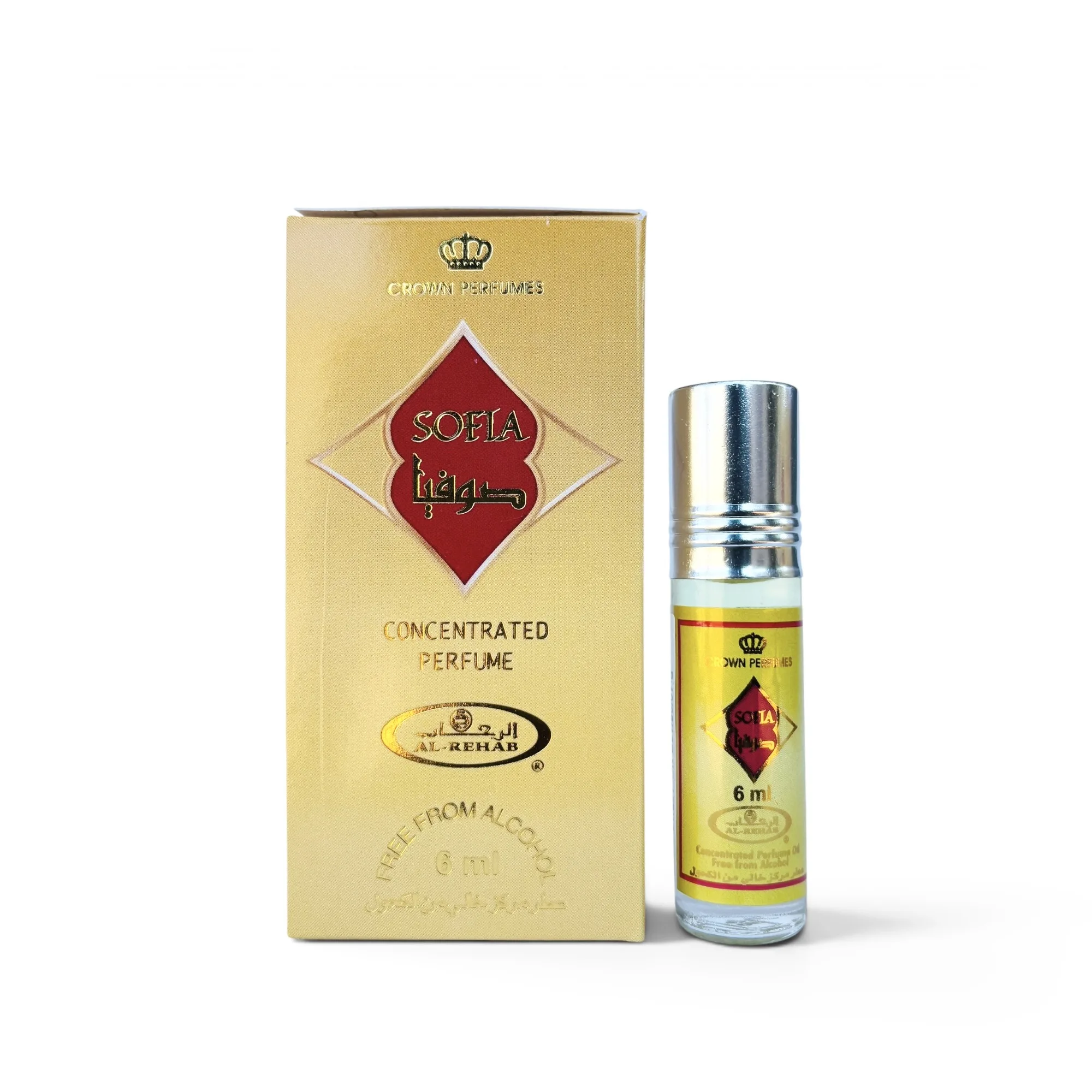 Sofia Crown Perfumes Oil Perfume 6ml by Al-Rehab - Arabic Dubai Perfumes