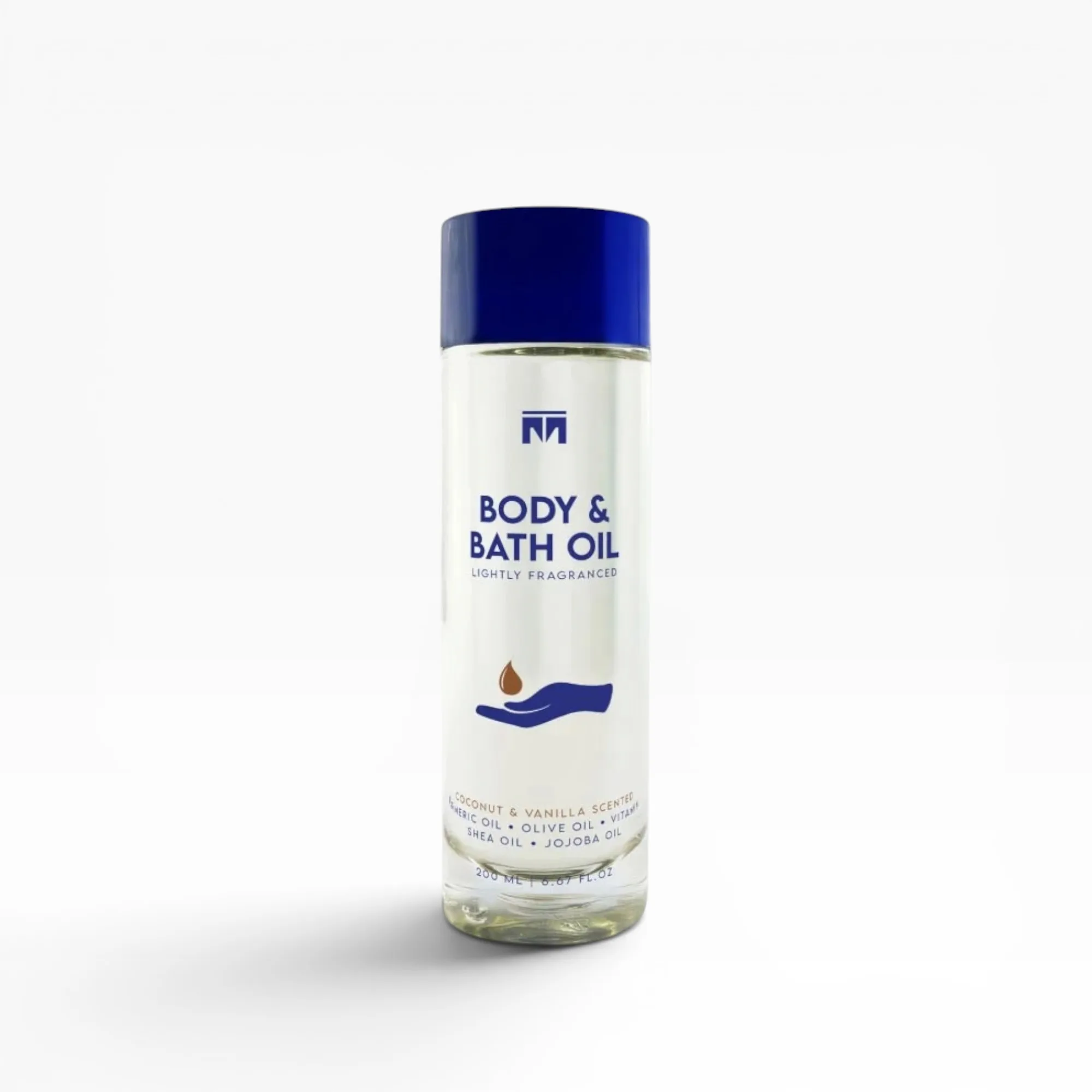 Body & Bath Oil Coconut and Vanilla Scented 200ml by Motala Perfumes