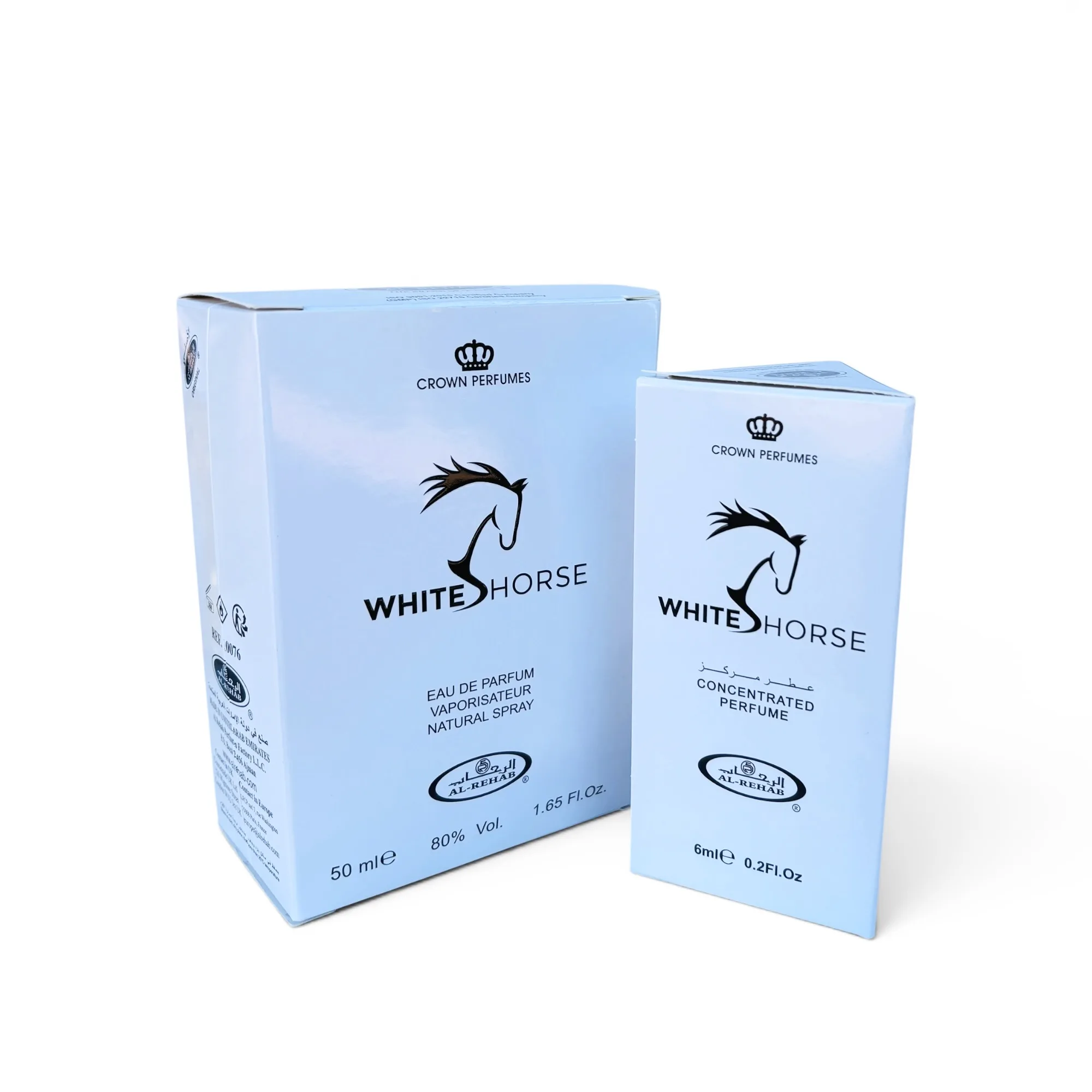 White Horse 2-in-1 Perfume Combo by Al-Rehab Crown Perfumes