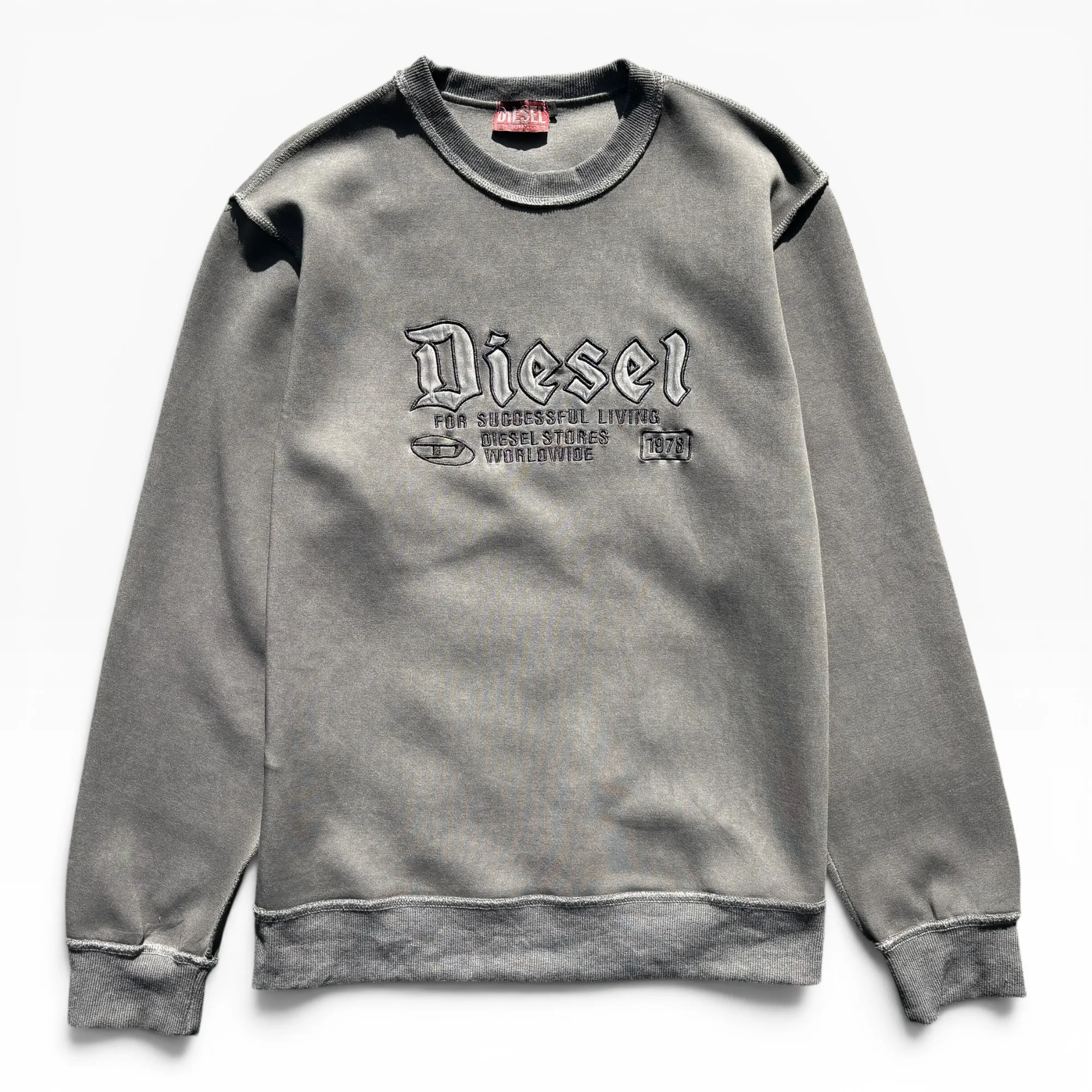 Iron Age Grey Crew Neck Sweatshirt