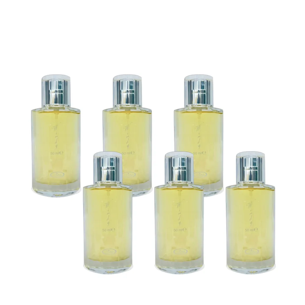 6-Pack Windy Pour Homme Eau De Parfum 50ml by Al-Rehab Crown Perfumes
