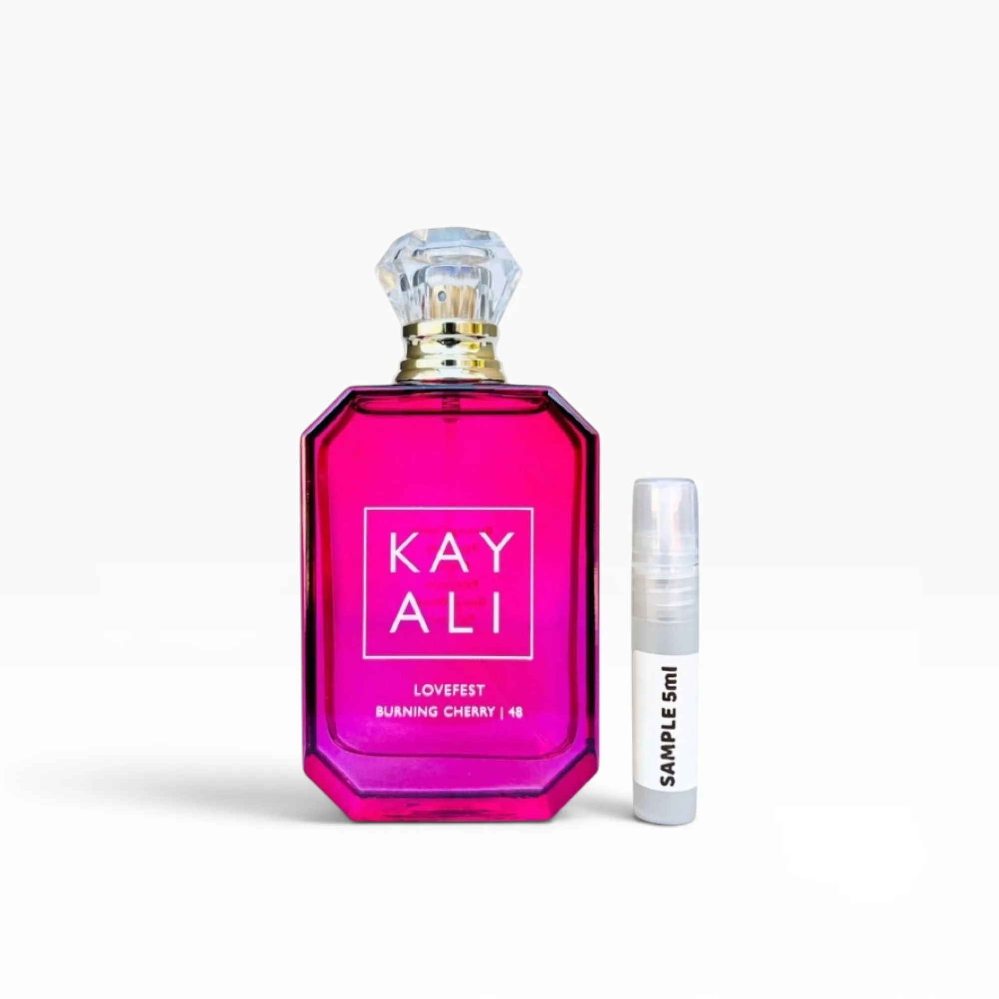 Lovefest Burning Cherry | 48 Eau De Parfum Sample 5ml by Kayali Fragrances