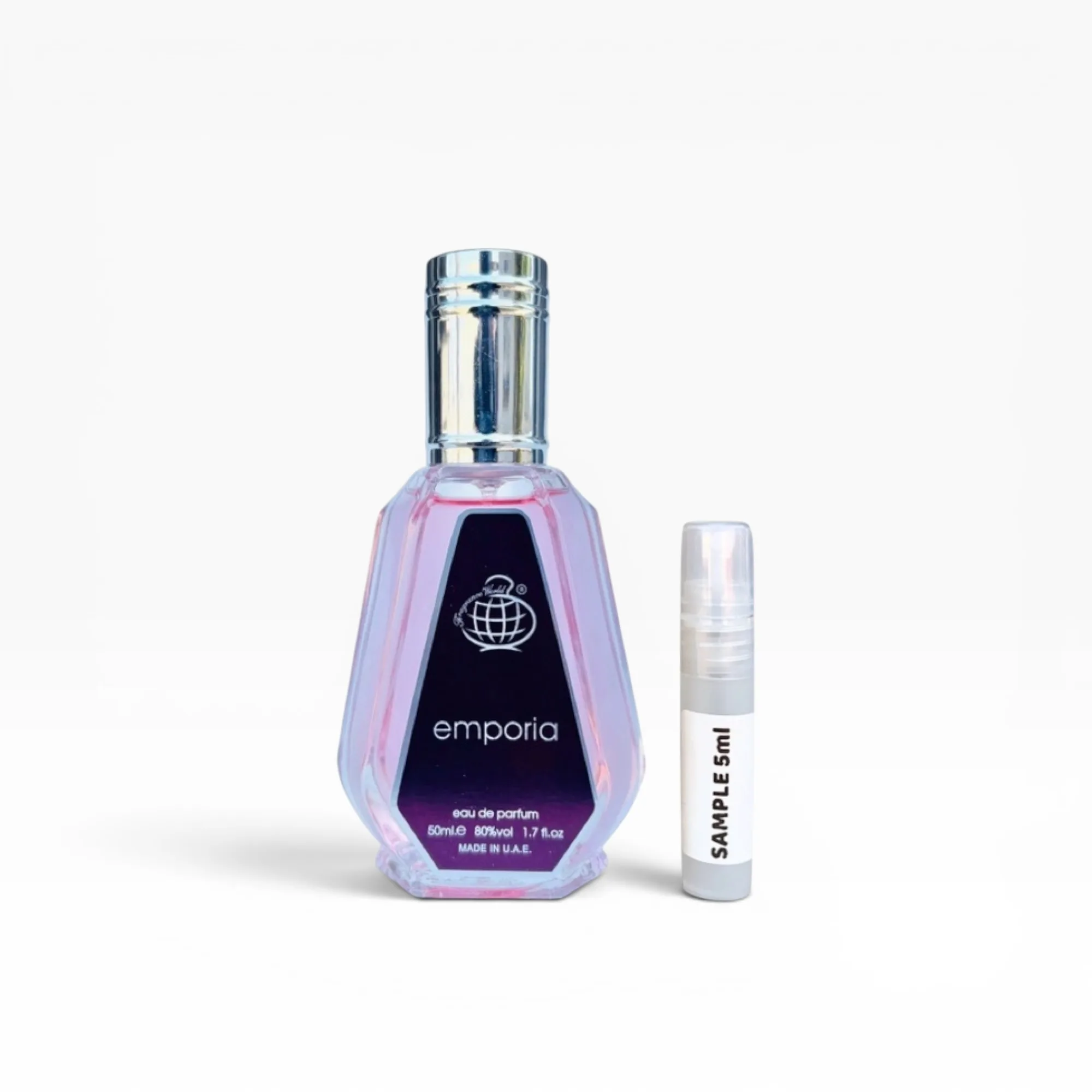 Emporia Eau De Parfum Sample 5ml by Fragrance World - Arabic Dubai Perfumes