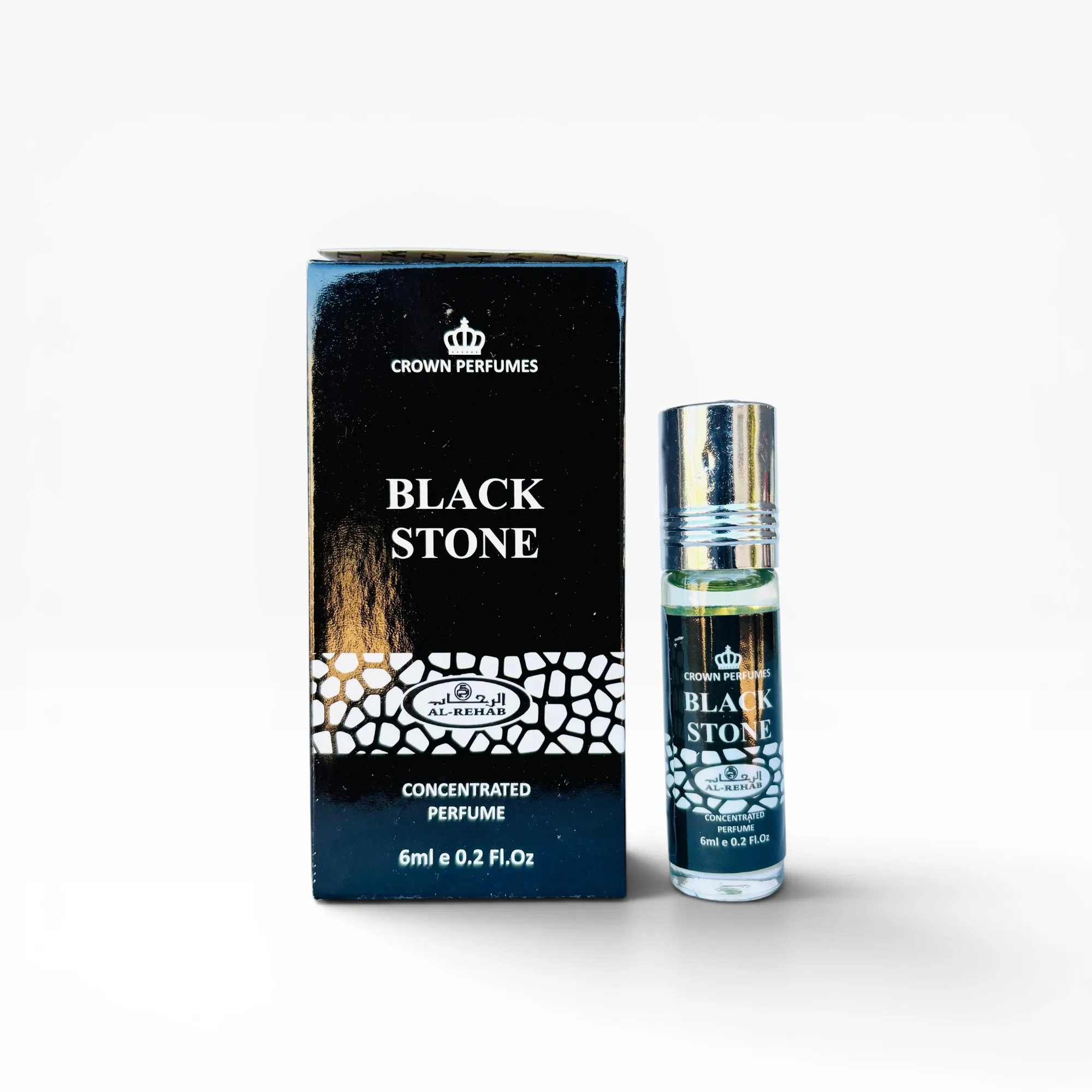 Black Stone Crown Perfumes Oil Perfume 6ml by Al-Rehab