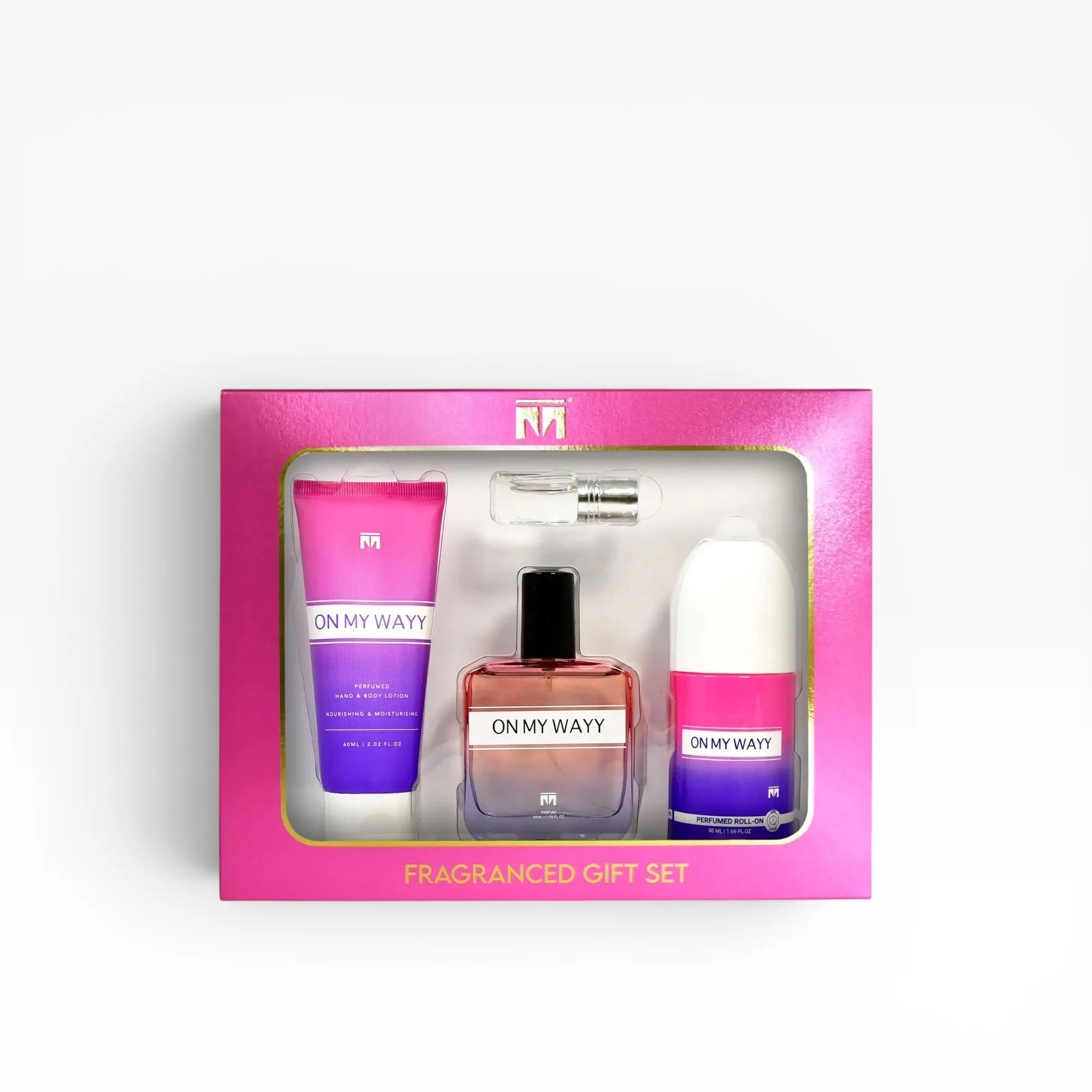 On My Wayy Fragranced Gift Set by Motala Perfumes 