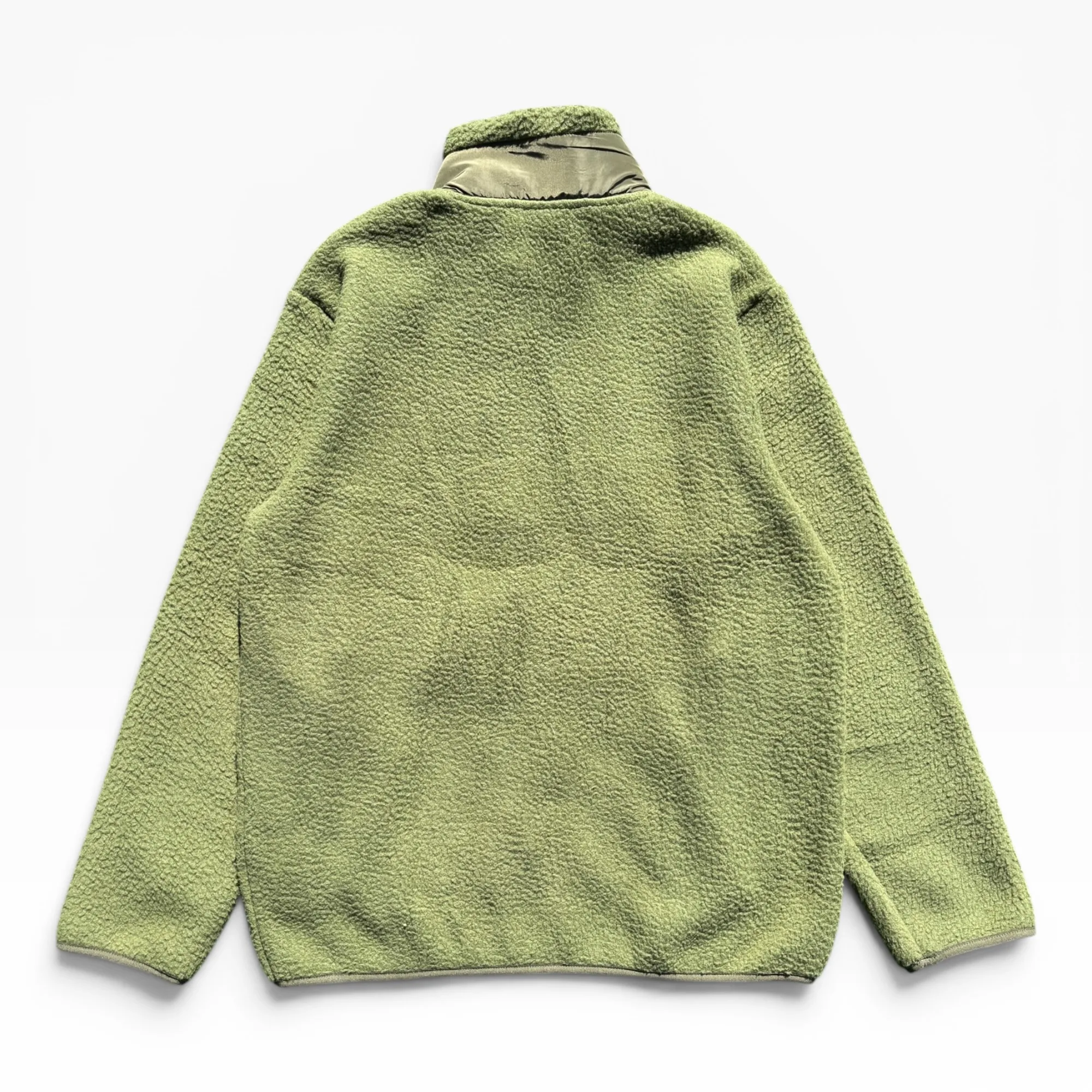 Terre Olive Mixed-Media Fleece Jacket - Lacoste