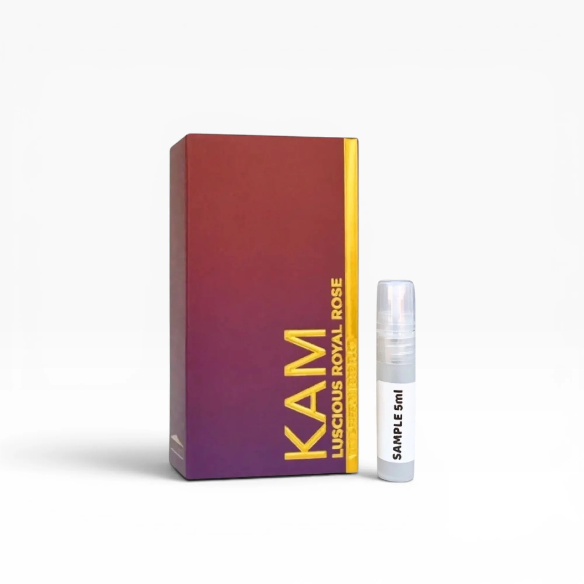 KAM Luscious Royal Rose Parfum Sample 5ml by Paris 2 Dubai - Motala Perfumes